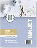 Hayes Paper Co. Waterslide Decal Paper Inkjet WHITE - Decal Paper for Inkjet Printer - A4 Water Transfer Paper, 20 Sheets (8.25 x 11.75")