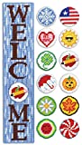 Monthly Welcome Plastic Canvas Wall Hanging Kit