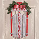 Herrschners Christmas Sled Wall Hanging Plastic Canvas Kit