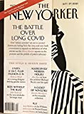 NEW YORKER MAGAZINE - SEPTEMBER 27, 2021 - THE BATTLE OVER LONG COVID