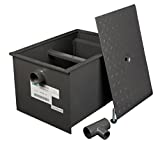 Wentworth 30 Pound Commercial Grease Trap Interceptor for Restaurant Under Sink Kitchen, 15 GPM, WP-GT-15