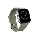 Fitbit Versa 2 Special Edition Health and Fitness Smartwatch with Heart Rate, Music, Alexa Built-In, Sleep and Swim Tracking, Smoke Woven/Mist Grey, One Size (S and L Bands Included)