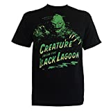 Rock Rebel Creature from The Black Lagoon Men's Green Creature T-Shirt XL