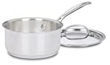 Cuisinart 719-14 Chef's Classic Stainless 1-Quart Saucepan with Cover,Silver