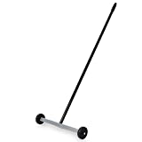 Master Magnetics - Magnetic Sweeper with Wheels, 14.5” - Pick up Nails, Needles, Screws and More 07263