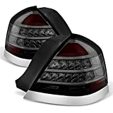 ACANII - For 1998-2011 Ford Crown Victoria Smoked Lens LED Tail Lights Tail Lamps Assembly Rear Replacement Left+Right