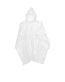 Sara Glove Emergency Clear Rain Ponchos - Lightweight & Disposable Case of 200…