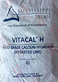 Calcium Hydroxide Food Grade Minimum 99% Purity! 50LB Bag