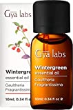 Gya Labs Wintergreen Essential Oil (10ml) - Refreshing, Crisp & Woodsy Scent