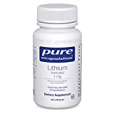 Pure Encapsulations - Lithium (Orotate) 1 mg - Support for Calmness and Behavior - 90 Capsules