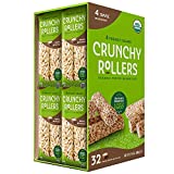 Friendly Grains - Crunchy Rollers - Organic Rice Snacks - Original Brown Rice (16 packs of 2)