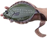 10" Sanddab Lingcod Jigs Rig Fishing Lure Sand Dab Fish for Halibut Rock Grouper Cod (10" Sanddab Natural)