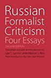 Russian Formalist Criticism: Four Essays, Second Edition (Regents Critics)