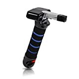 Car Cane Door Handle for Elderly, Vehicle Support Assist Handle with Window Breaker and Seat Belt Cutter, Auto Standing Mobility Aid