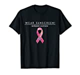 Wear Sunscreen T Shirt Melanoma Skin Cancer Awareness Shirt T-Shirt