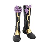 Genshin Impact Xiao Shoes Cosplay Boots Black