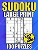 Sudoku Large Print 100 Puzzles Easy to Hard: Suduko Puzzle Books For Adults,Brain Games Large Print sudoku,Sodoku Books For Adults with Answers.