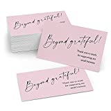 Beyond Grateful, Thank You for Supporting My Small Business Cards – 50 Thank You for Your Order Cards, Hat Acrobat