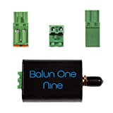 Balun One Nine v2 - Small Low-Cost 9:1 (1:9) Balun with Input Protection & Enclosure for HF & Shortwave. Great for Software Defined Radio (RTL-SDR & SDRPlay), Ham It Up, and Other Capable Radios