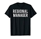 Regional Manager Shirt for Office Supervisors & Organizers
