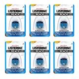 Listerine Ultraclean Dental Floss, Oral Care, Mint-Flavored, 30 Yards (pack of 6)