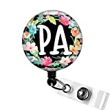 Physician's Assistant Badge Reel, PA Retractable Badge Holder, Physician's Assistant Graduation Gift, PA Name Badge Clip, Gifts for PA