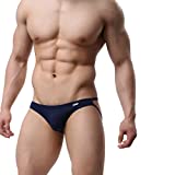 MuscleMate Hot Men's Thong G-String Men's Comfort Underwear Jockstrap Men's Hot Undie (XL, Deep Blue)