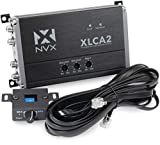 NVX XLCA2 X-Series 2-Channel Line Out Converter Digital Bass Enhancer with xBOOST and Remote Level Control