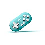 8Bitdo Zero 2 Bluetooth Gamepad Keychain Sized Mini Controller for Switch, Windows, Android, macOS & Raspberry Pi(Turquoise Edition) - Nintendo Switch