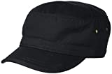 econscious SWEET-250 100% Organic Cotton Twill Adjustable Corps Hat, Black