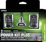 Nyko Power Kit Plus - 2 Pack Rechargeable Battery with Charge Cable for Xbox 360