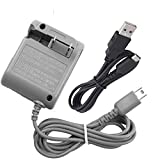 DS Lite Charger and Cable Kit, AC Power Adapter Charger and Charging Cable for Nintendo DS Lite Systems, Wall Travel Charger Power Cord Charging Cable 5.2V 450mA