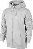 Nike Club Full Zip Mens Hoodie 823531-010/063 (L, Grey)