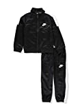 Boys Nike Jacket & Pants Track Suit Set Sweatsuit (6, Black White)