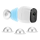 Security Camera Wall Mount, LANMU Magnetic Mount Compatible with Arlo, Arlo Pro/ Pro 2, 360 Degree Rotation, Metal, Accessories (3 Pack)