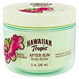 Hawaiian Tropic After Sun Lotion Moisturizer and Hydrating Body Butter with Coconut Oil, 8 Ounce