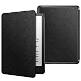 MoKo Case for 6.8" Kindle Paperwhite (11th Generation-2021) and Kindle Paperwhite Signature Edition, Light Shell Cover with Auto Wake/Sleep for Kindle Paperwhite 2021 E-Reader, Black