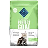 Blue Buffalo True Solutions Perfect Coat Natural Skin & Coat Care Adult Dry Cat Food, Salmon 11-lb