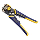 IRWIN VISE-GRIP Wire Stripper, 2 inch Jaw, Cuts 10-24 AWG, ProTouch Grip for Maximum Comfort (2078300)
