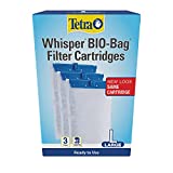 Tetra Whisper Bio-Bag Filter Cartridges For Aquariums - Ready To Use BLUE 3-Count