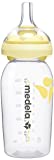 Medela Calma Breast Milk Bottle Nipple for Breastmilk Feeding, Mimics Natural Feeding, All Stage, Includes 2 - 8 Ounce Bottles, Made Without BPA