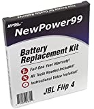 NewPower99 Battery Kit for JBL Flip 4 Speaker with Tools, Video Instructions, Long Life Battery