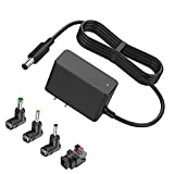 [UL Listed] BENSN Universal 12V 500mA (Max 1000mA) DC Power Supply Adapter Charger for Kids Ride On Car, 5.5mm x 2.1mm DC Cord for CCTV Security Camera, Two-Way Radio, LED Desk Lamp, Portable Fans