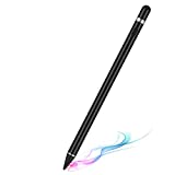 Rechargeable Active Stylus Pens for Touch Screens, Digital Stylish Pen Pencil Compatible with iPhone iPad (Black)