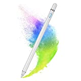 Stylus Pen for Touch Screens, Active Pen Digital Pencil Fine Point Compatible with iPhone iPad and Other Tablets (White)