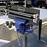 Eastwood Metal Bead Roller with Dies | Generous 19 inch Throat Industrial Cast-Iron Metal Beads Roller | 18 Gauge Sheet Metal Rotary Forming Machine | Durable Steel Construction English Wheel