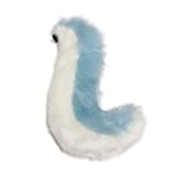 Furryvalley Fursuit Tail Fur Partial Furry Tail for Cosplay Party Costume for Kids Adults (Light Blue)