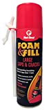Red Devil 090806 Foam & Fill Large Gaps & Cracks Expanding Polyurethane Sealant, 8 oz, Off- White