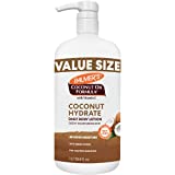 Palmer's Coconut Oil Formula Body Lotion for Dry Skin, Hand & Body Moisturizer with Green Coffee Extract & Vitamin E, Value Size Pump Bottle, 33.8 Fl Oz (Pack of 1)