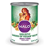 Halo Garden of Vegan Adult Wet Dog Food, Plant-Based, 13oz Can (Pack of 12)